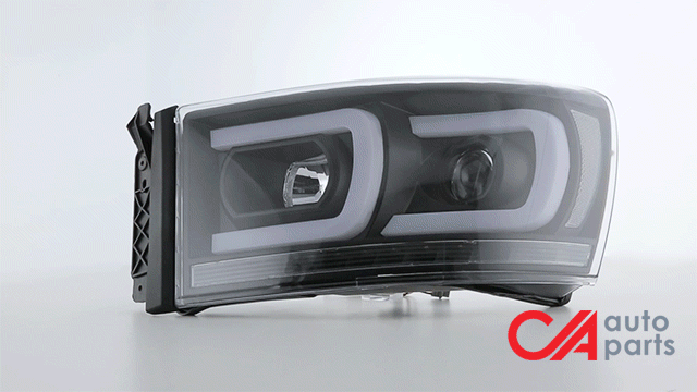 06-09-ram-truck-dual-led-drl-sequential-signal-projector-headlights-clear-lens-clear-corner-pair-hl-hpl-rm06-g2-bk-cl1 - 3