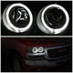 D-Motoring - Headlights - LED Halo Rings - Black Housing - Amber Corner - Projector - Plug-n-Play - Pair - GMC Sierra 1500(HD) / 2500(HD) / 3500(HD) / Sierra C3 / Yukon - 3