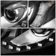 D-Motoring - Headlights - LED DRL - Black Housing - Projector - Plug-n-Play - Pair - Volkswagen Golf / GTI - 4