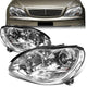 00-06 Mercedes Benz S350 S430 S500 S600 S55 S65 AMG Headlights - Chrome Housing - Projector - Plug-n-Play - Pair