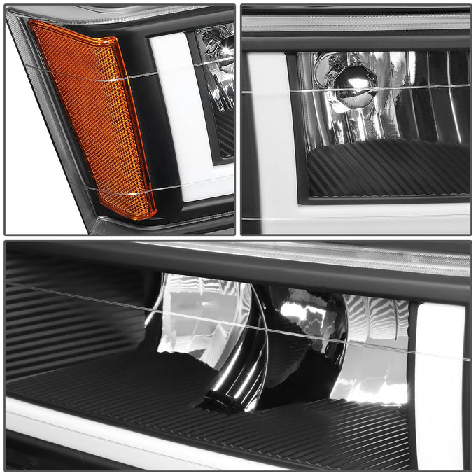 led-drl-04-12-colorado-canyon-headlights-bumper-lamps-black-housing-amber-corner-hl-lb-ccol044p-bk-am - 6