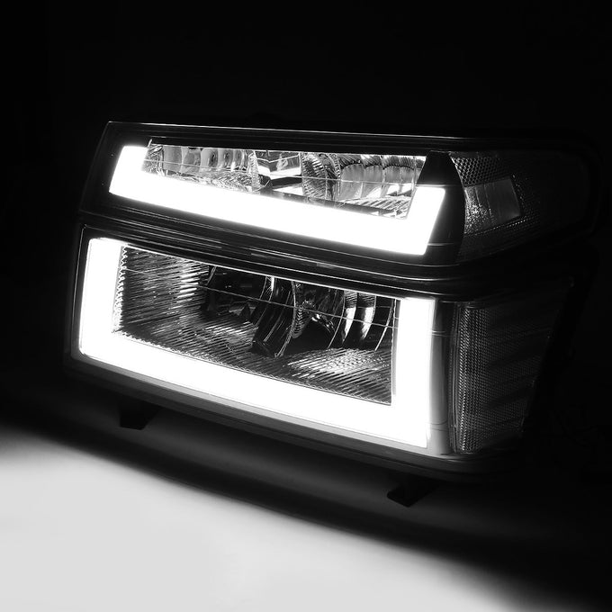 led-drl-04-12-colorado-canyon-headlights-bumper-lamps-chrome-housing-clear-corner-hl-lb-ccol044p-ch-cl1 - 3
