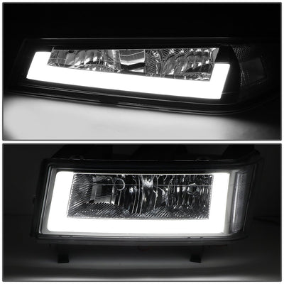 led-drl-04-12-colorado-canyon-headlights-bumper-lamps-chrome-housing-clear-corner-hl-lb-ccol044p-ch-cl1 - 4