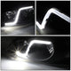 D-Motoring - Headlights - LED DRL - Black Housing - Clear Corner - Plug-n-Play - Pair - Chevy Monte Carlo / Impala / Impala Limited - 4