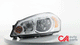 D-Motoring - Headlights - LED DRL - Chrome Housing - Clear Lens - Amber Corner - Plug-n-Play - Pair - Chevy Monte Carlo / Impala / Impala Limited - 2