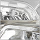 D-Motoring - Headlights - LED DRL - Chrome Housing - Clear Lens - Clear Corner - Plug-n-Play - Pair - Chevy Monte Carlo / Impala / Impala Limited - 5