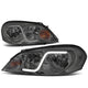 D-Motoring - Headlights - LED DRL - Smoked Lens - Clear Corner - Plug-n-Play - Pair - Chevy Monte Carlo / Impala / Impala Limited - 1
