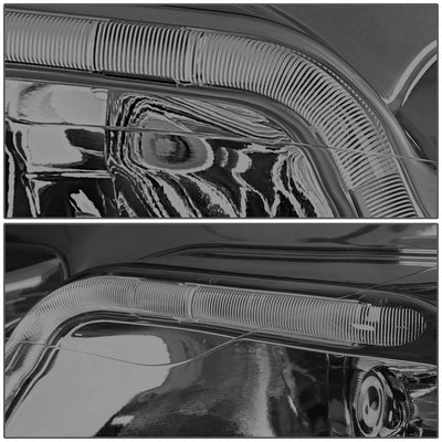 D-Motoring - Headlights - LED DRL - Smoked Lens - Clear Corner - Plug-n-Play - Pair - Chevy Monte Carlo / Impala / Impala Limited - 5