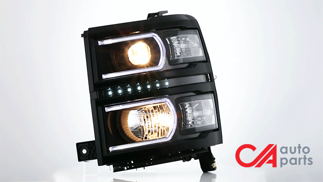 14-15-chevy-silverado-1500-led-drl-headlights-clear-hl-lb-cs15-bk-cl1 - 9