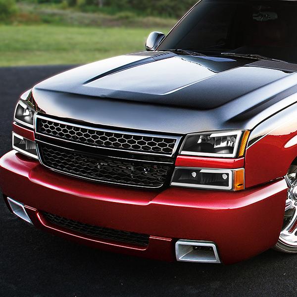 led-drl-03-07-chevy-silverado-1500-2500-3500-avalanche-headlights-bumper-lamps-hl-lb-csil03-bk-am - 11
