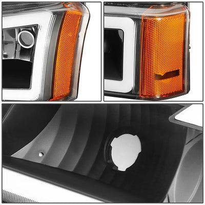 led-drl-03-07-chevy-silverado-1500-2500-3500-avalanche-headlights-bumper-lamps-hl-lb-csil03-bk-am - 7