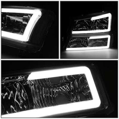 led-drl-03-07-chevy-silverado-1500-2500-3500-avalanche-headlights-bumper-lamps-hl-lb-csil03-sm-cl1 - 4