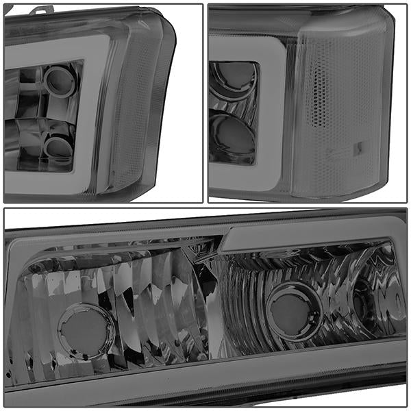 led-drl-03-07-chevy-silverado-1500-2500-3500-avalanche-headlights-bumper-lamps-hl-lb-csil03-sm-cl1 - 7