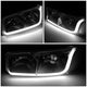 D-Motoring - Headlights - LED DRL - Smoked Lens - Clear Corner - Plug-n-Play - Pair - GMC SIERRA C3 / 1500 DENALI / CLASSIC / GMC YUKON DENALI / XL 1500 DENALI - 3