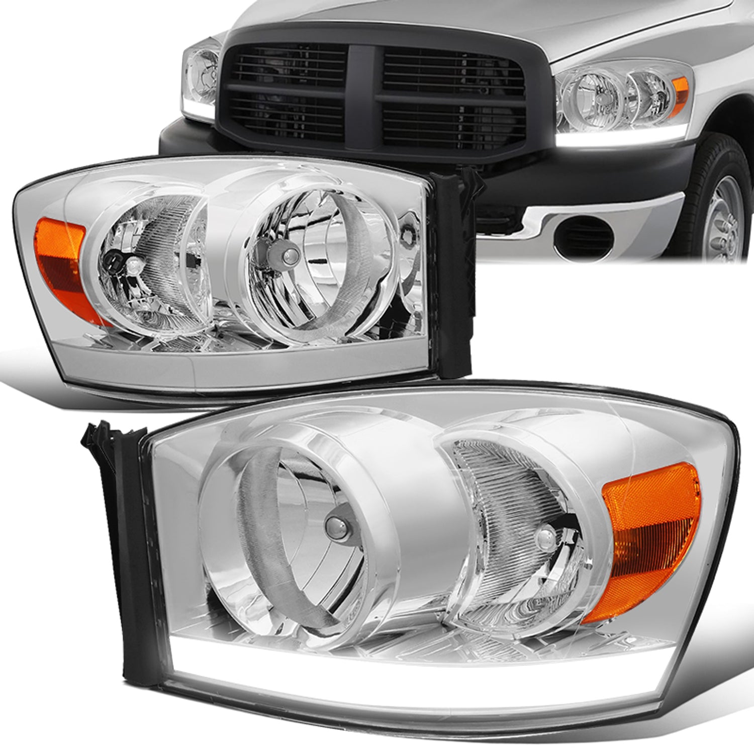 headlight-dodge-ram-hl-lb-dr06-ch-am - 1
