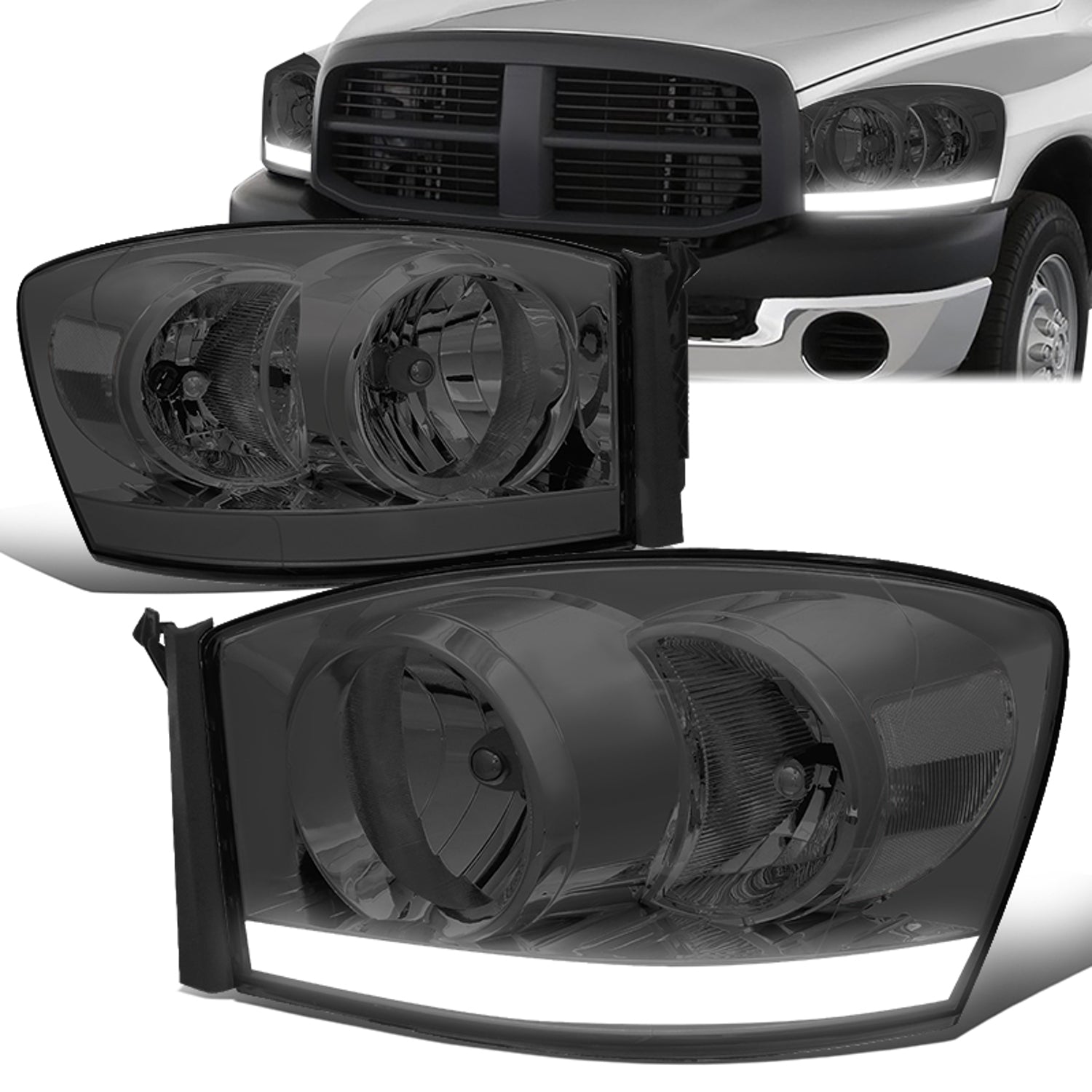 headlight-dodge-ram-hl-lb-dr06-sm-cl1 - 1