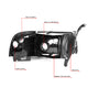 D-Motoring - Headlights - LED DRL - Black Housing - Clear Lens - Amber Corner - Plug-n-Play - Pair - Dodge Ram 1500 / 2500 / 3500 - 6