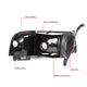 D-Motoring - Headlights - LED DRL - Black Housing - Smoked Lens - Amber Corner - Plug-n-Play - Pair - Dodge Ram 1500 / 2500 / 3500 - 6