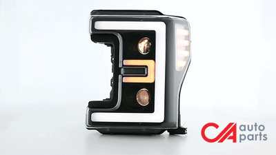 17-19-ford-f-250-f-350-f-450-f-550-super-duty-headlights-3d-led-drl-clear-lens-clear-corner-projector-pair-hl-lb-f25018-bk-cl1 - 12