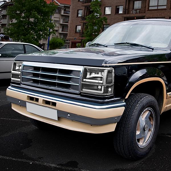 led-drl-bar-91-94-ford-explorer-headlights-bumper-corner-lamps-black-housing-hl-lb-fexp91-bk-cl1 - 10
