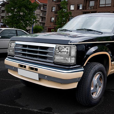 led-drl-bar-91-94-ford-explorer-headlights-bumper-corner-lamps-chrome-housing-hl-lb-fexp91-ch-cl1 - 10