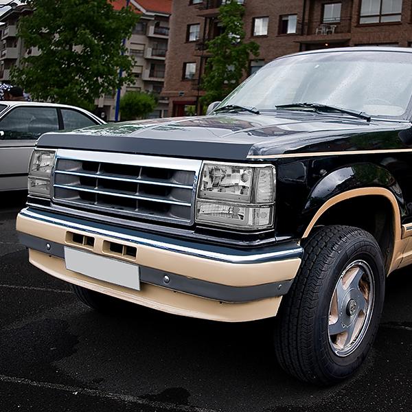led-drl-bar-91-94-ford-explorer-headlights-bumper-corner-lamps-chrome-housing-hl-lb-fexp91-ch-cl1 - 10