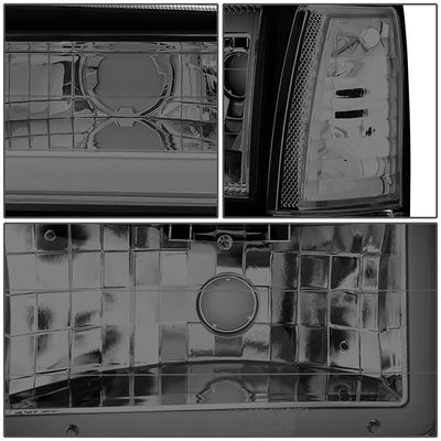led-drl-bar-91-94-ford-explorer-headlights-bumper-corner-lamps-smoked-lens-hl-lb-fexp91-sm-cl1 - 6