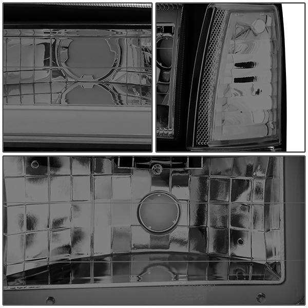 led-drl-bar-91-94-ford-explorer-headlights-bumper-corner-lamps-smoked-lens-hl-lb-fexp91-sm-cl1 - 6