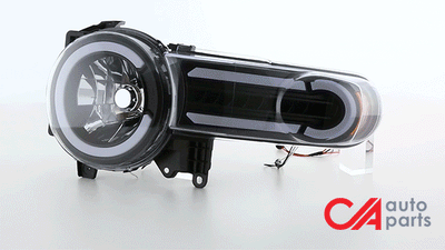 07-14-toyota-fj-cruiser-headlights-led-drl-sequential-turn-signal-clear-lens-amber-corner-pair-hl-lb-fjc07-bk-am - 12