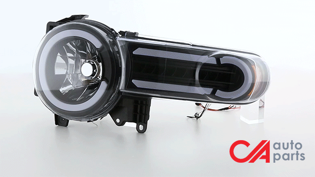 07-14-toyota-fj-cruiser-headlights-led-drl-sequential-turn-signal-clear-lens-amber-corner-pair-hl-lb-fjc07-bk-am - 12