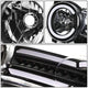 07-14 Toyota FJ Cruiser Headlights - LED DRL+Sequential Turn Signal - Clear Lens - Clear Corner - Pair - HL-LB-FJC07-BK-CL1 - 5