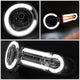 07-14 Toyota FJ Cruiser Headlights - LED DRL+Sequential Turn Signal - Clear Lens - Clear Corner - Pair - HL-LB-FJC07-CH-CL1 - 3