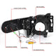 07-14 Toyota FJ Cruiser Headlights - LED DRL+Sequential Turn Signal - Clear Lens - Clear Corner - Pair - HL-LB-FJC07-CH-CL1 - 8