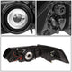 D-Motoring - Headlights - LED DRL - Black Housing - Clear Corner - Plug-n-Play - Pair - 99-04 Ford Mustang - 7