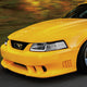 D-Motoring - Headlights - LED DRL - Chrome Housing - Clear Lens - Clear Corner - Plug-n-Play - Pair - 99-04 Ford Mustang - 8