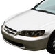 D-Motoring - Headlights - LED DRL - Smoked Lens - Amber Corner - Plug-n-Play - Pair - 98-02 Honda Accord - 7
