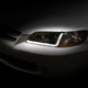 D-Motoring - Headlights - LED DRL - Smoked Lens - Amber Corner - Plug-n-Play - Pair - 98-02 Honda Accord - 6