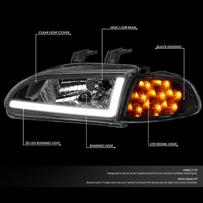 led-turn-signal-drl-92-95-honda-civic-coupe-hatchback-headlights-corner-lamps-black-hl-lb-hc922d-bk-cl1 - 2