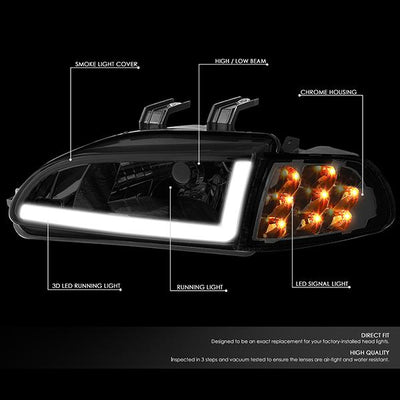 led-turn-signal-drl-92-95-honda-civic-coupe-hatchback-headlights-corner-lamps-smoked-hl-lb-hc922d-sm-cl1 - 2