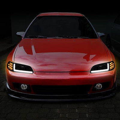 led-turn-signal-drl-92-95-honda-civic-coupe-hatchback-headlights-corner-lamps-smoked-hl-lb-hc922d-sm-cl1 - 12