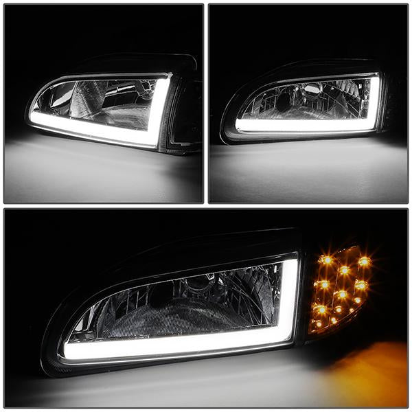 LED DRL Projector Headlights92-95 Honda Civic Coupe/ Hatchback - CA ...