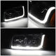 headlights-gmc-sierra-yukon-black-housing-amber-reflector-hl-lb-sierra99-bk-am - 4