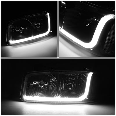 99-07-gmc-sierra-yukon-xl-1500-2500-3500-hd-c3-led-drl-headlights-black-smoked-hl-lb-sierra99-bk-sm-cl1 - 4