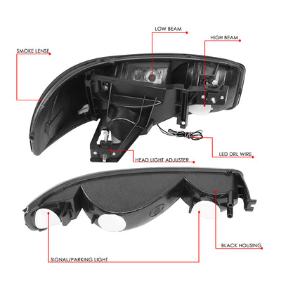 99-07-gmc-sierra-yukon-xl-1500-2500-3500-hd-c3-led-drl-headlights-black-smoked-hl-lb-sierra99-bk-sm-cl1 - 10