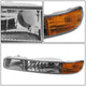 headlights-gmc-sierra-yukon-chrome-housing-amber-reflector-hl-lb-sierra99-ch-am - 5