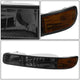 headlights-gmc-sierra-yukon-smoked-housing-amber-reflector-hl-lb-sierra99-sm-am - 6