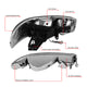 headlights-gmc-sierra-yukon-smoked-housing-clear-reflector-hl-lb-sierra99-sm-cl1 - 10