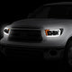 07-13 Toyota Tundra LED DRL+Turn Signal Projector Headlights - Pair - HL-LB-TT07-BK-CL1 - 3