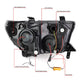 07-13 Toyota Tundra LED DRL+Turn Signal Projector Headlights - Pair - HL-LB-TT07-BK-CL1 - 10