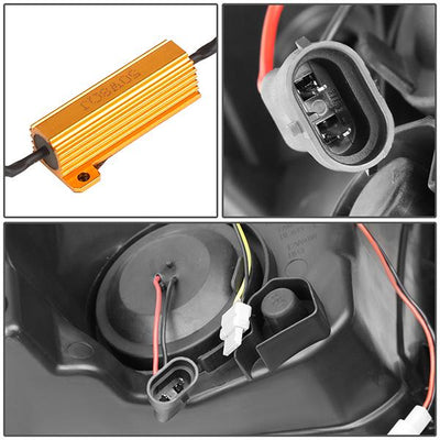 07-13 Toyota Tundra LED DRL+Turn Signal Projector Headlights - Pair - HL-LB-TT07-CH-AM - 9